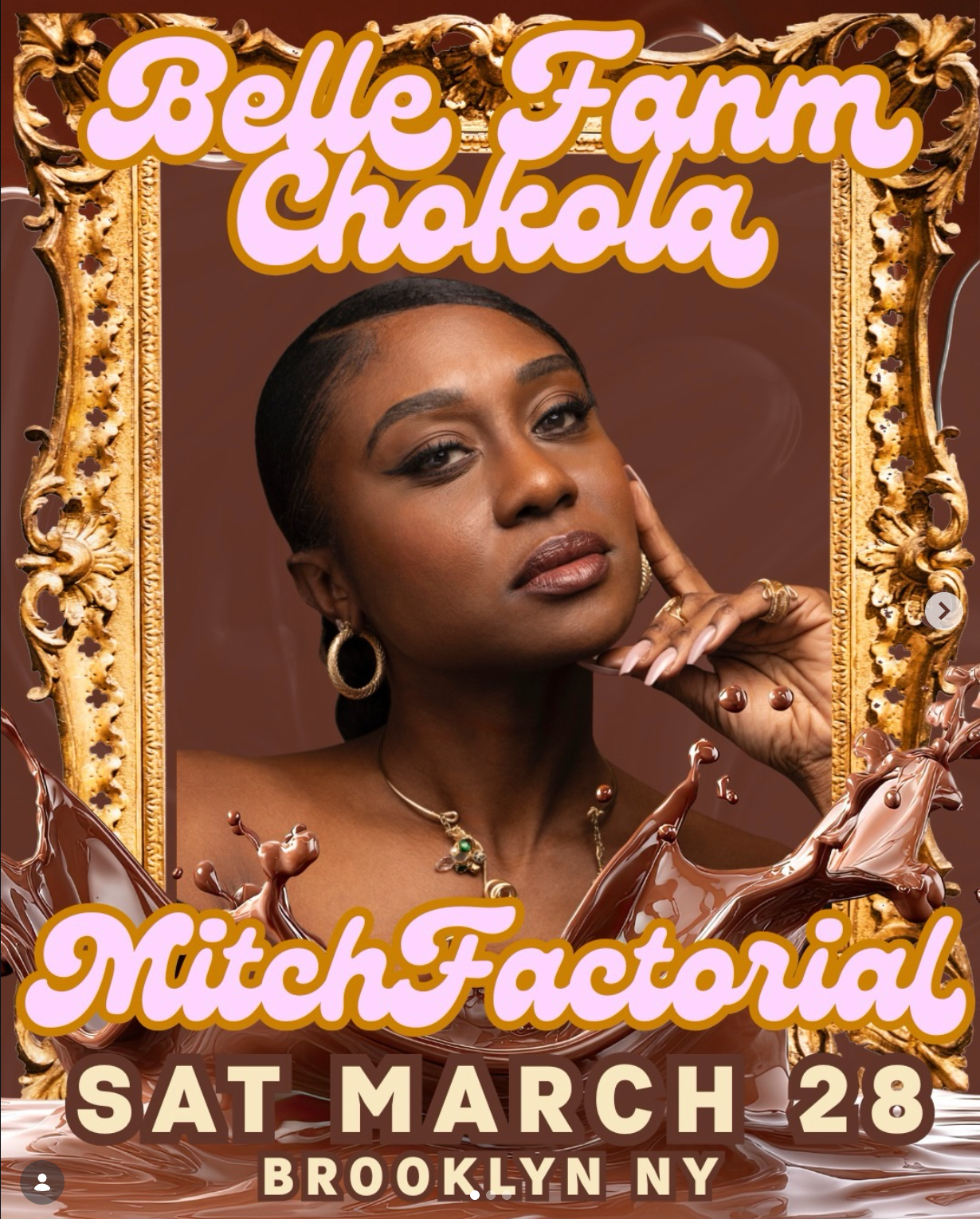 Belle Fanm Chokola Brooklyn flyer